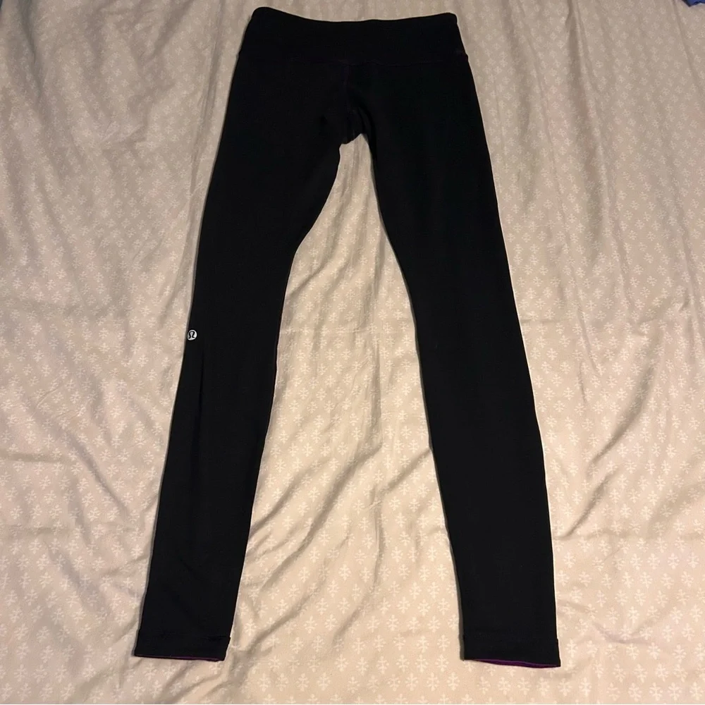 Lululemon Wunder Under Reversible Leggings